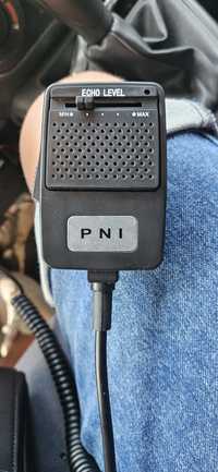 Mikrofon CB PNI Echo 6, ładne echo, duże wzmocnienie, wtyk 6 pin Presi