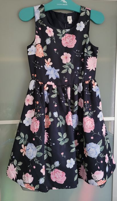 Elegancka sukienka dla dziewczynek, bliźniaczek
