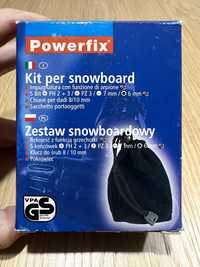 Klucz snowboardowy zestaw Powerfix