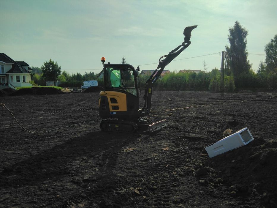 Usługi mini koparka koparka koparko ładowarka ladowarka transport lawe