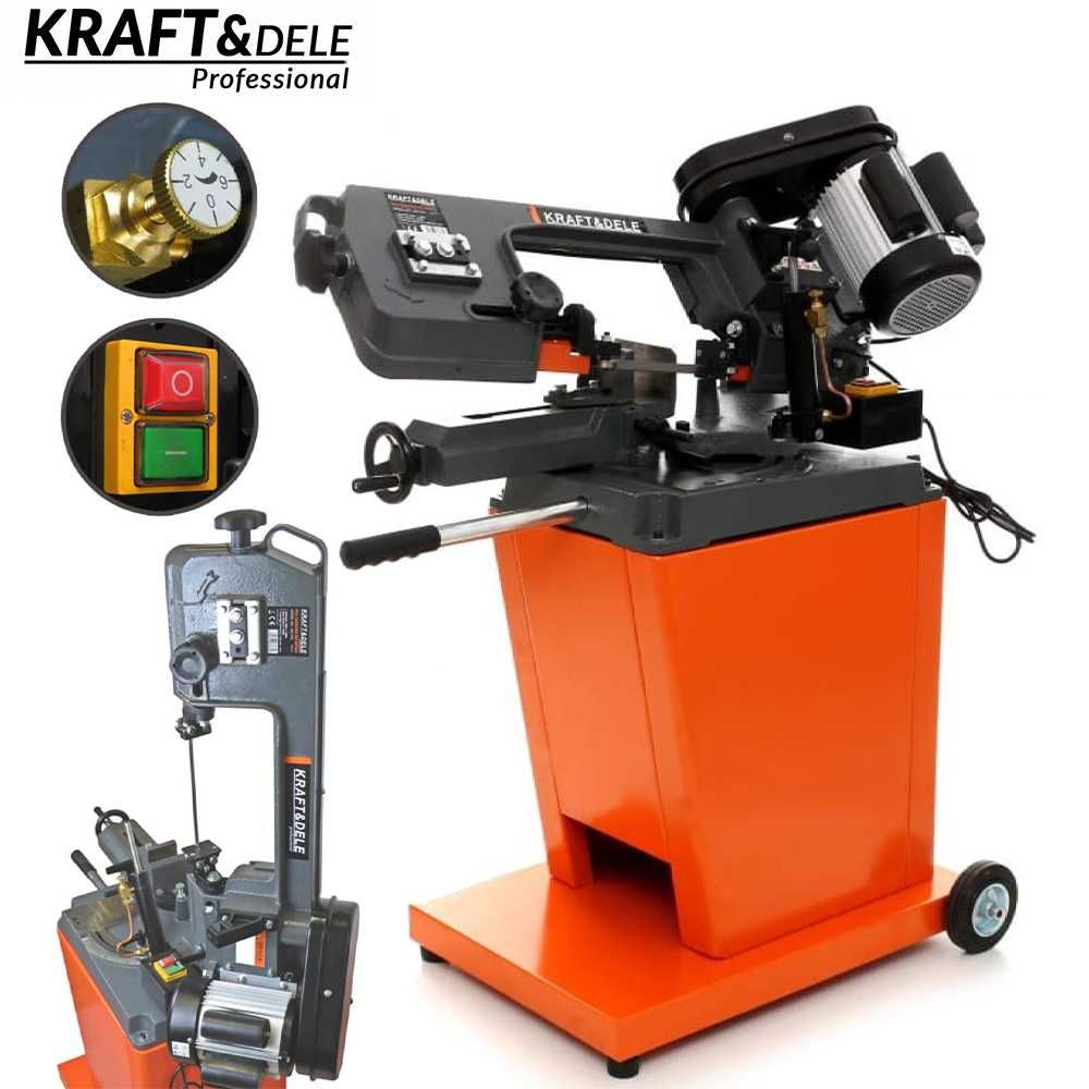 KRAFT&DELE Piła Taśmowa Przecinarka Do Metalu 700w 1450 Rpm KD1734