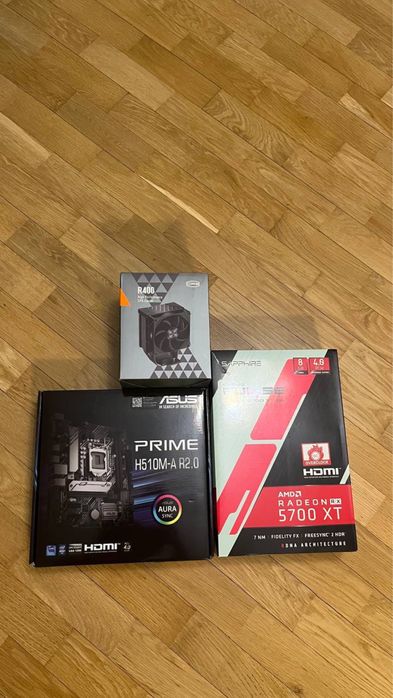 Продам пк (материнська плата, процесор, кулер, відеокарта)