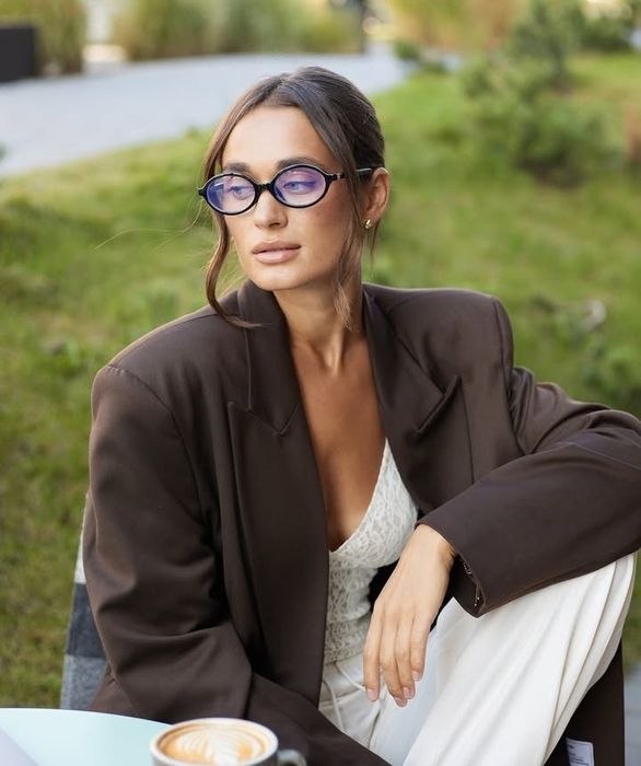 Трендові комп'ютерні+іміджеві  жіночі окуляри