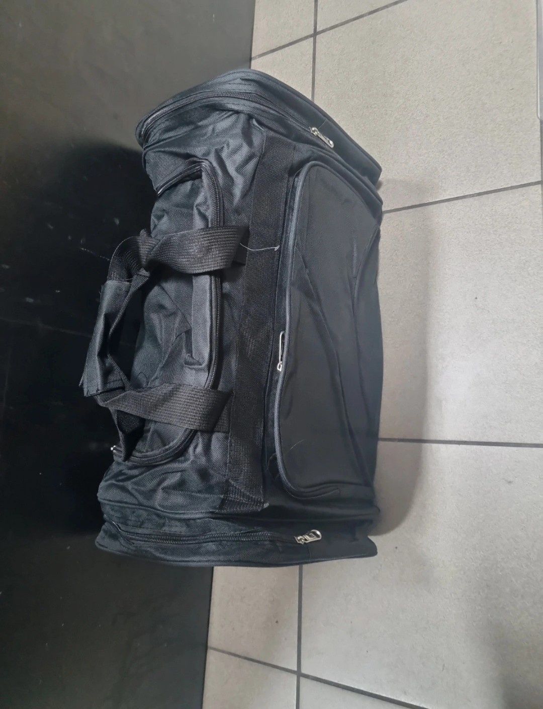 Czarna duża XXL Torba podróżna 120 litr