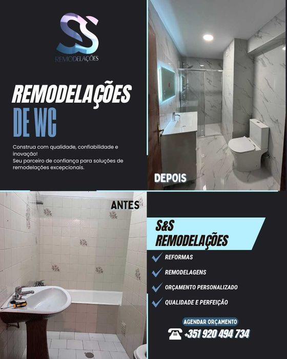 Remodelações de WC