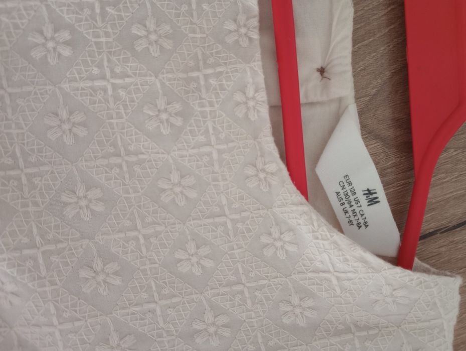 Sukienka dla dziewczynki H&M r.128