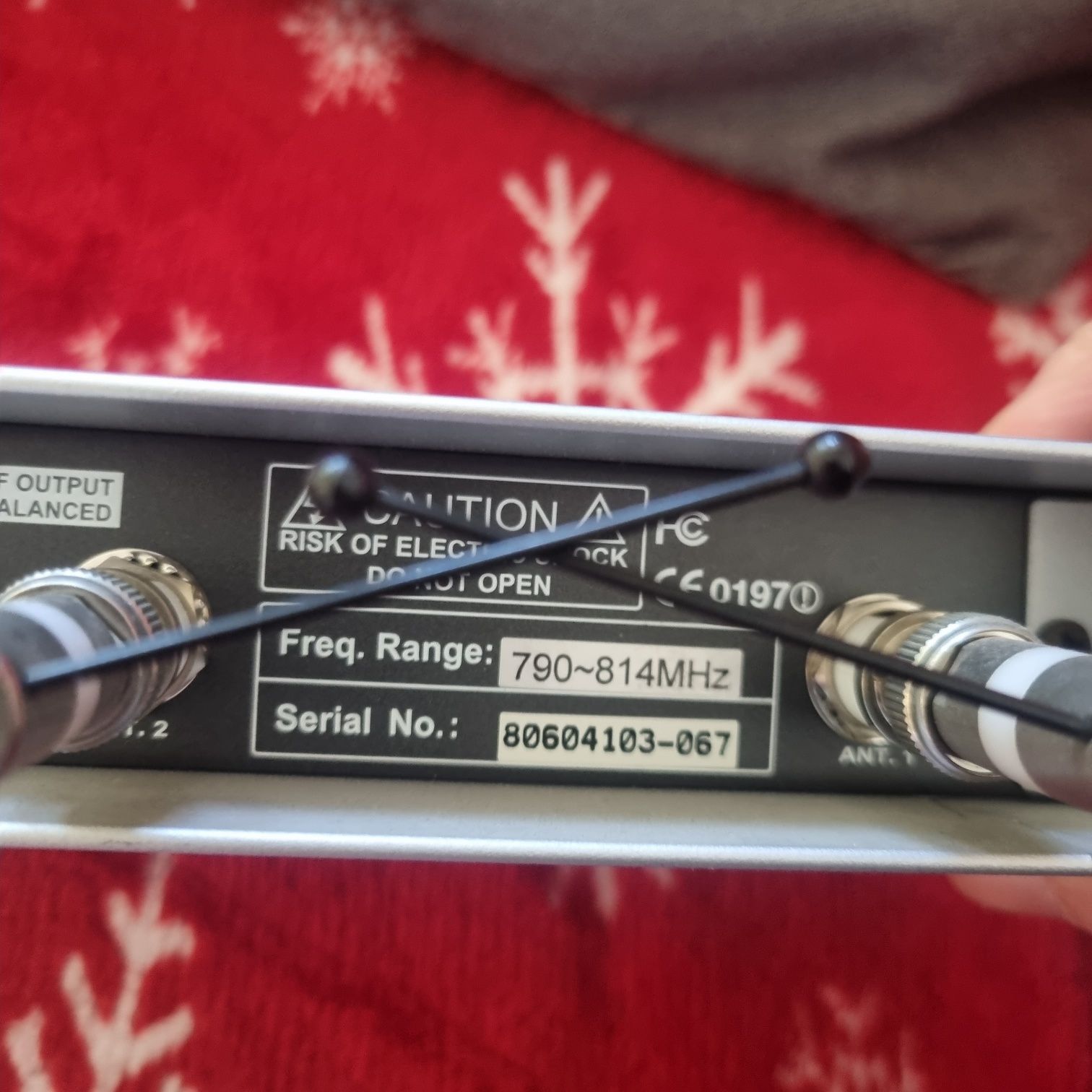 DAP-Audio ER-1193 Odbiornik mikrofon bezprzewodowy