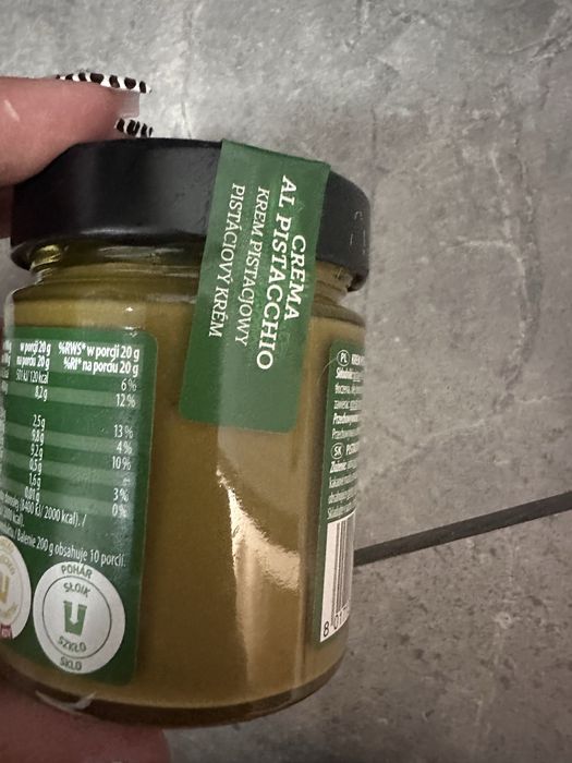 krem pistacjowy GustoBello 200 g  NOWY  6 sztuk