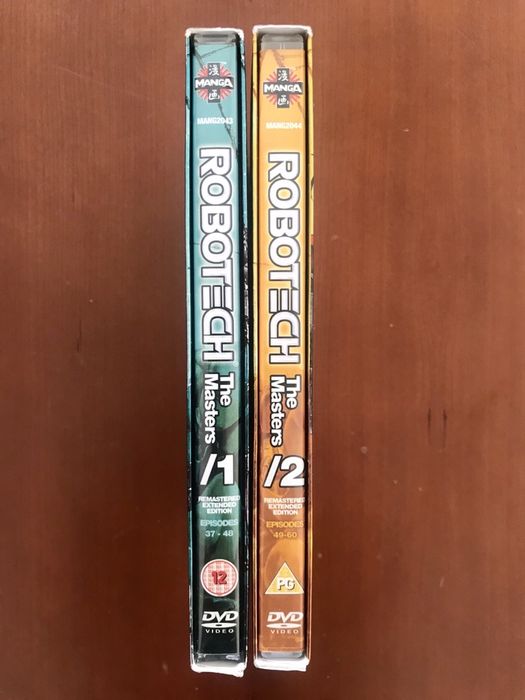 Robotech The Masters 2 Box 24 Episodios The Macross Saga DVD