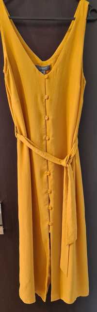 Lekka żółta sukienka