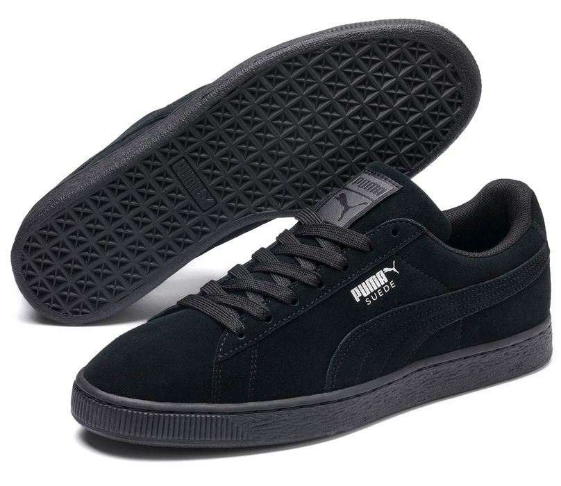 Buty sportowe Puma Suede r.37,5 czarne sneakersy