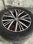 Jantes 16 5*112 como novas com pneus
