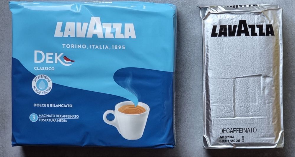 Кофе молотый Lavazza DEK (без кофеина) 250г