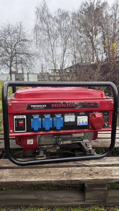 Генератор honda em6500cxs бензиновий