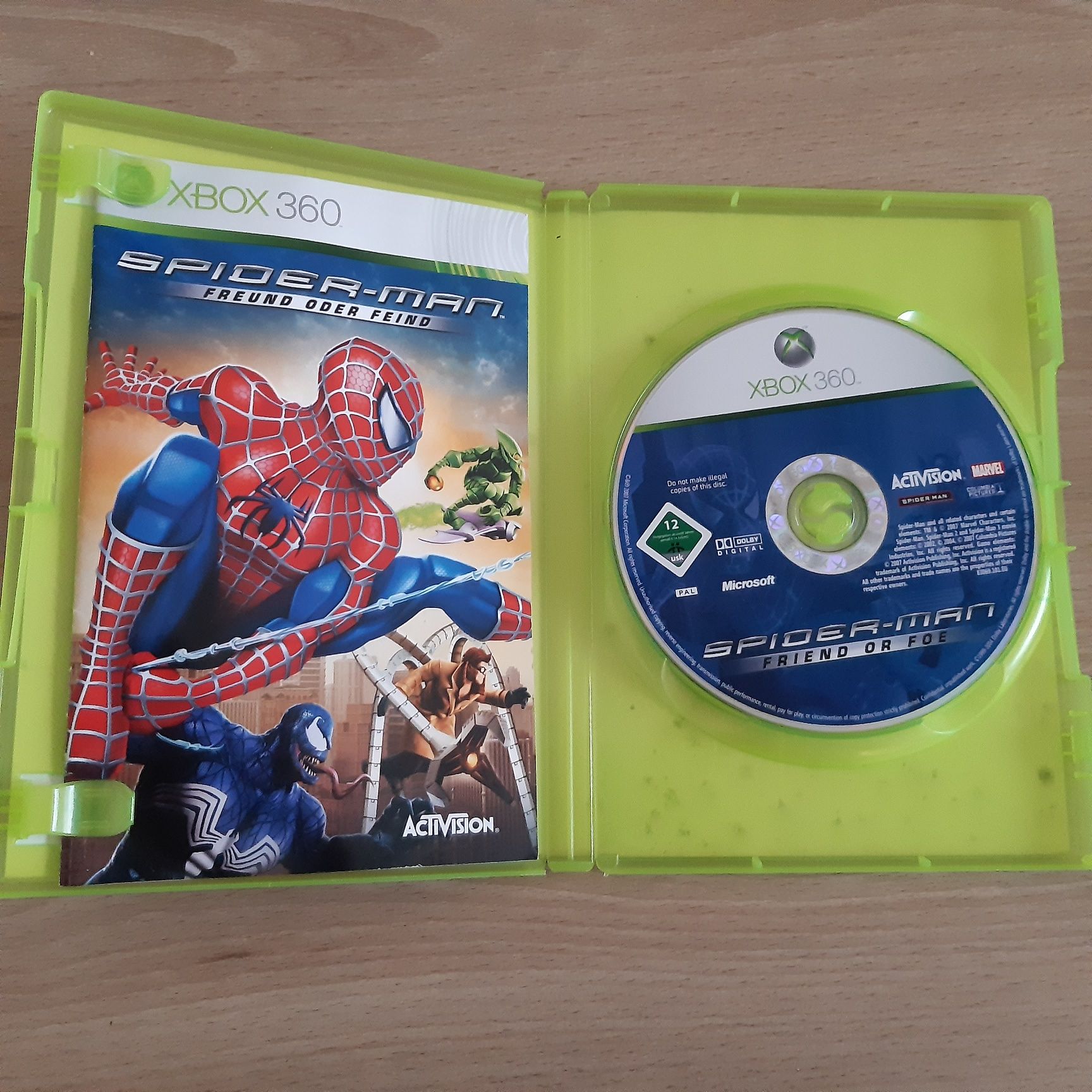 Gra Spiderman xbox 360