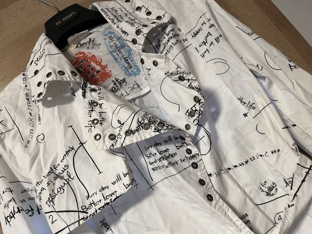 Desigual trencz płaszcz - sukienka 38