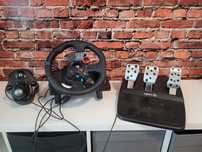 Kierownica logitech g29 + shifter używana w stanie dobrym