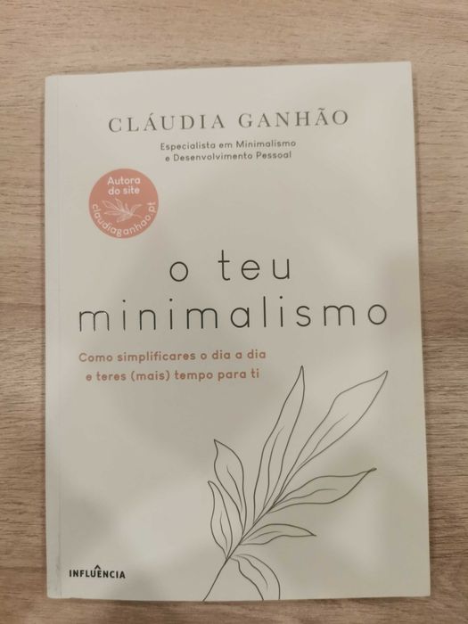 Livro "o teu minimalismo"