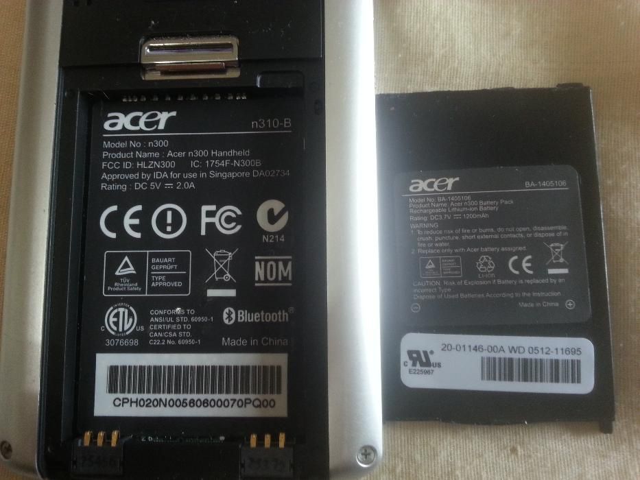 Acer N300 (raro) (Handheld/PocketPC) Windows