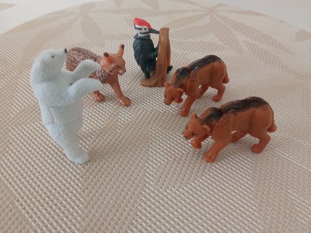 Kinder niespodzianka figurki zwierzęta