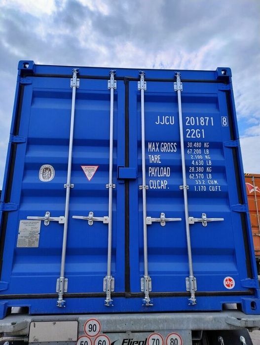 NOWY ! kontener ! ONE WAY morski magazyn 20’ ! OD RĘKI + transport HDS