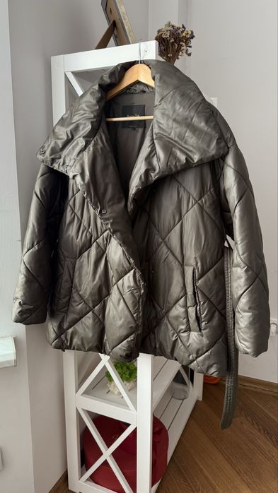 тепла осіння жіноча куртка massimo dutti массімо дутті