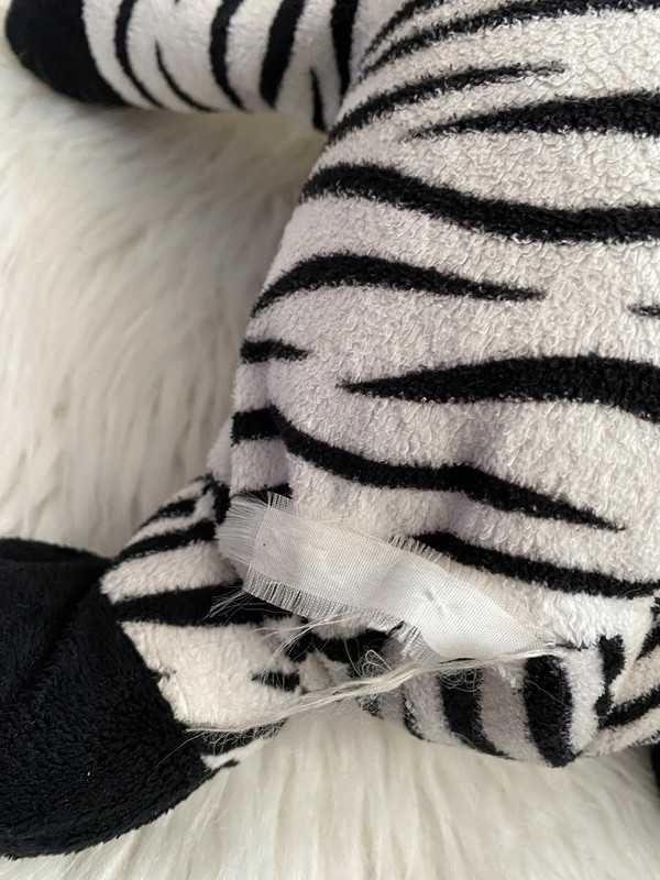 Maskotka pluszak zebra