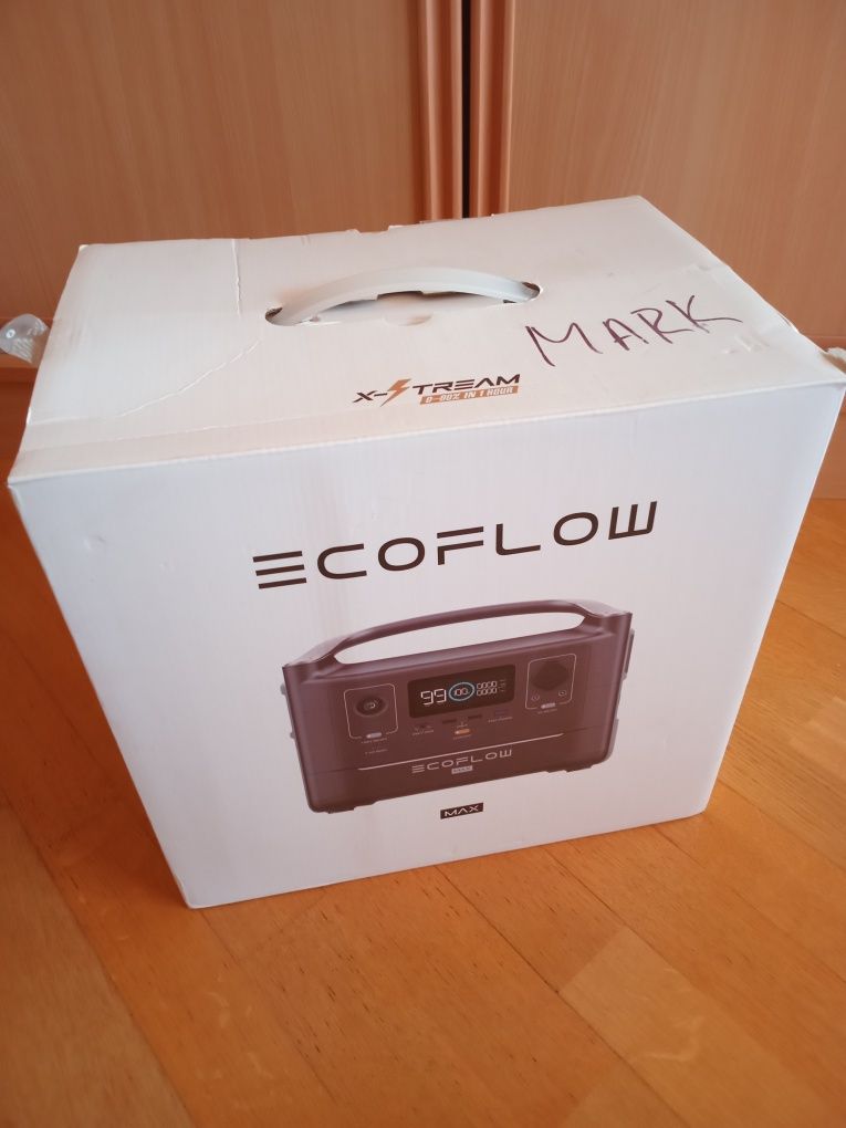 Ecoflow river max 600w зарядна станція