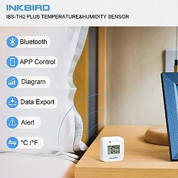 Inkbird IBS-TH2 PLUS Bluetooth termometr czujnik wilgotności