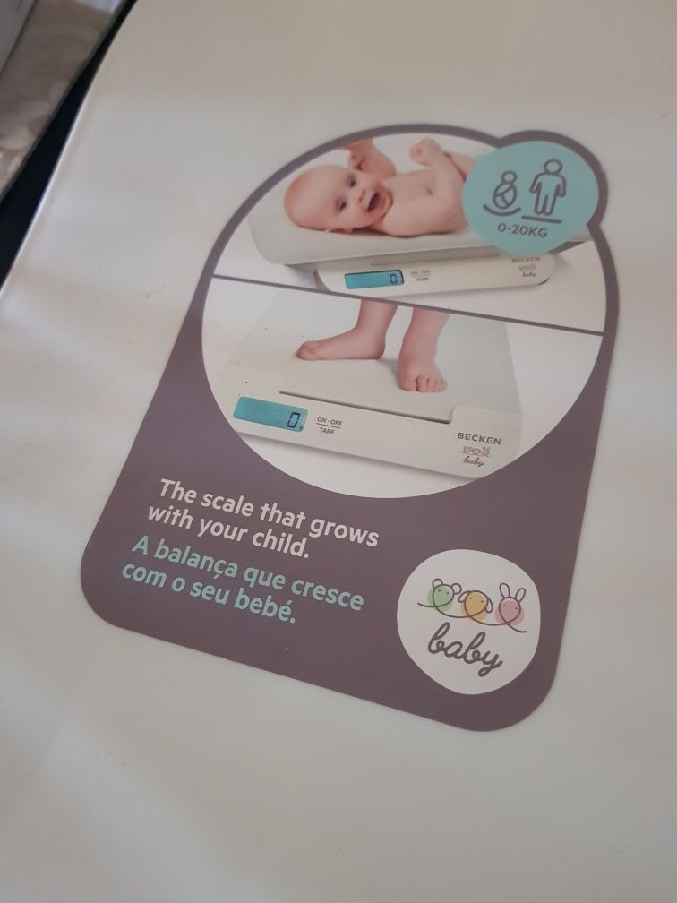Balança digital de bebé Becken