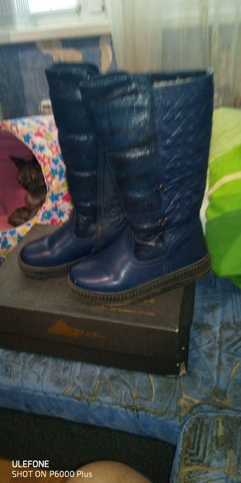 Зимние сапоги на девочку.