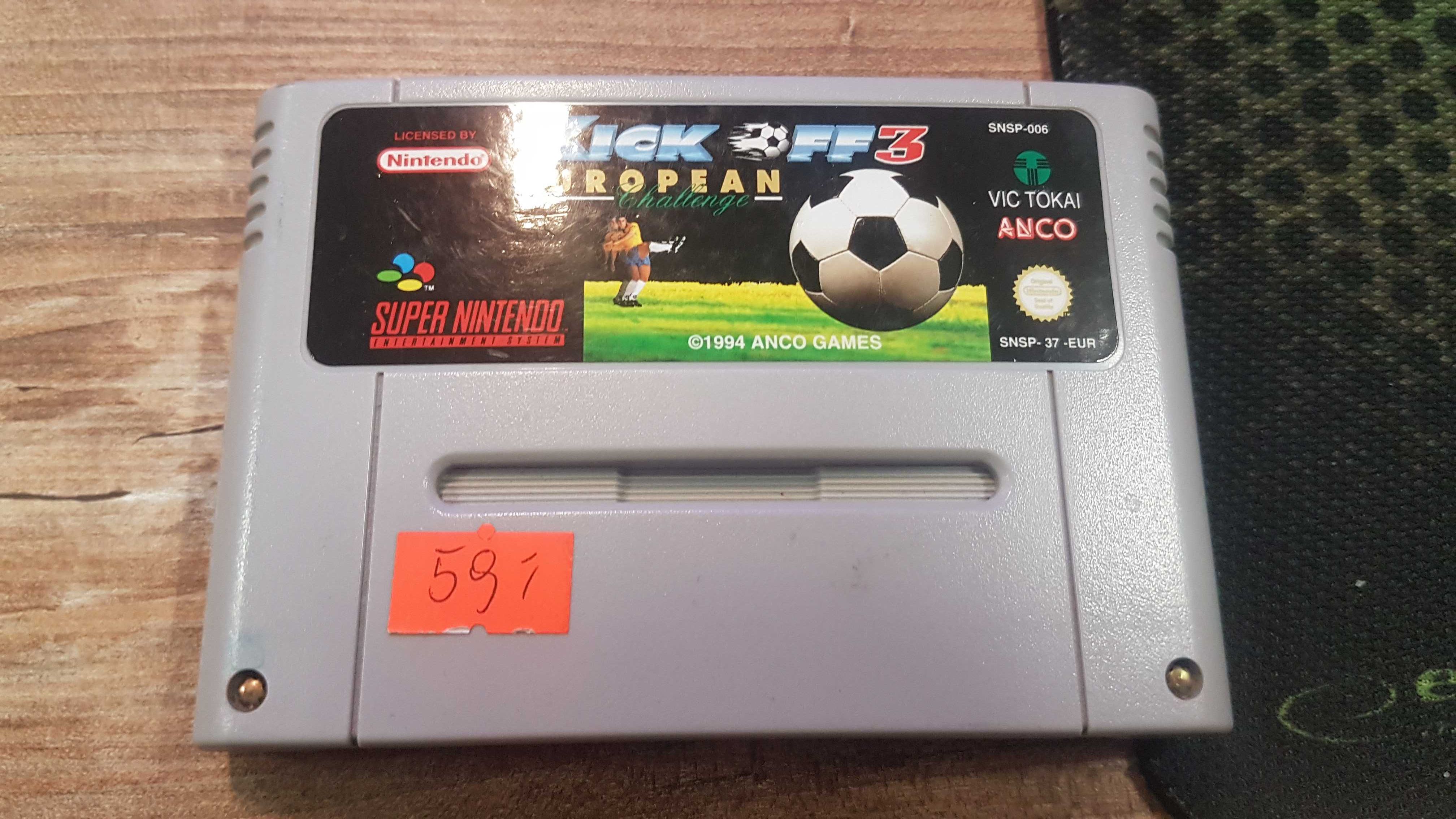 Kick Off 3: European Challenge  SNES Sklep/Wysyłka/Wymiana