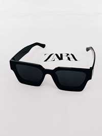 Okulary przeciwsłoneczne męskie z grubą ramką | Zara Summer Edition