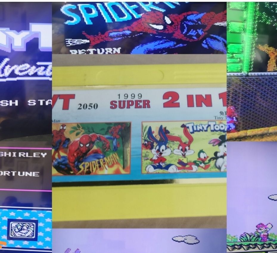 Gra gry pegasus - #8- Tiny Toon &Spiderman