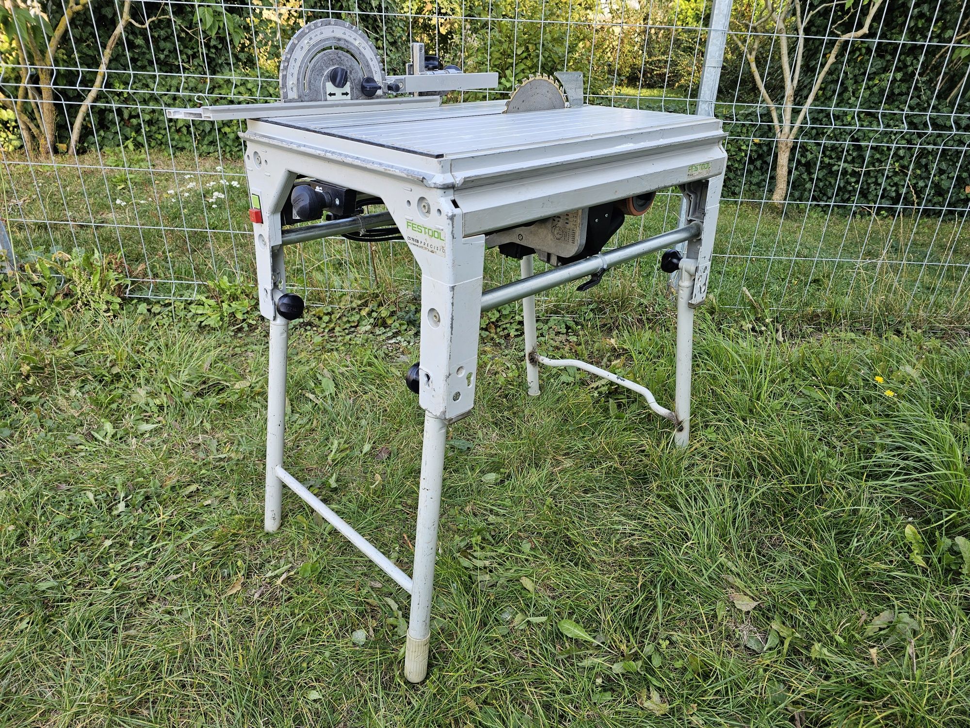 FESTOOL CS 70 EB PRECISIO Piła Pilarka Stołowa "Nogi" Przykładnica