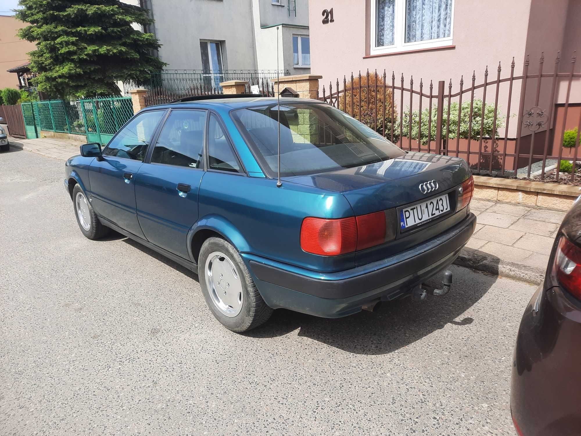 Audi 80 b4 2.0 benzyna nowy gaz ,hak wszystko wbite w dowod