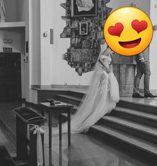 Suknia ślubna Agape, Milla Nova , welon gratis