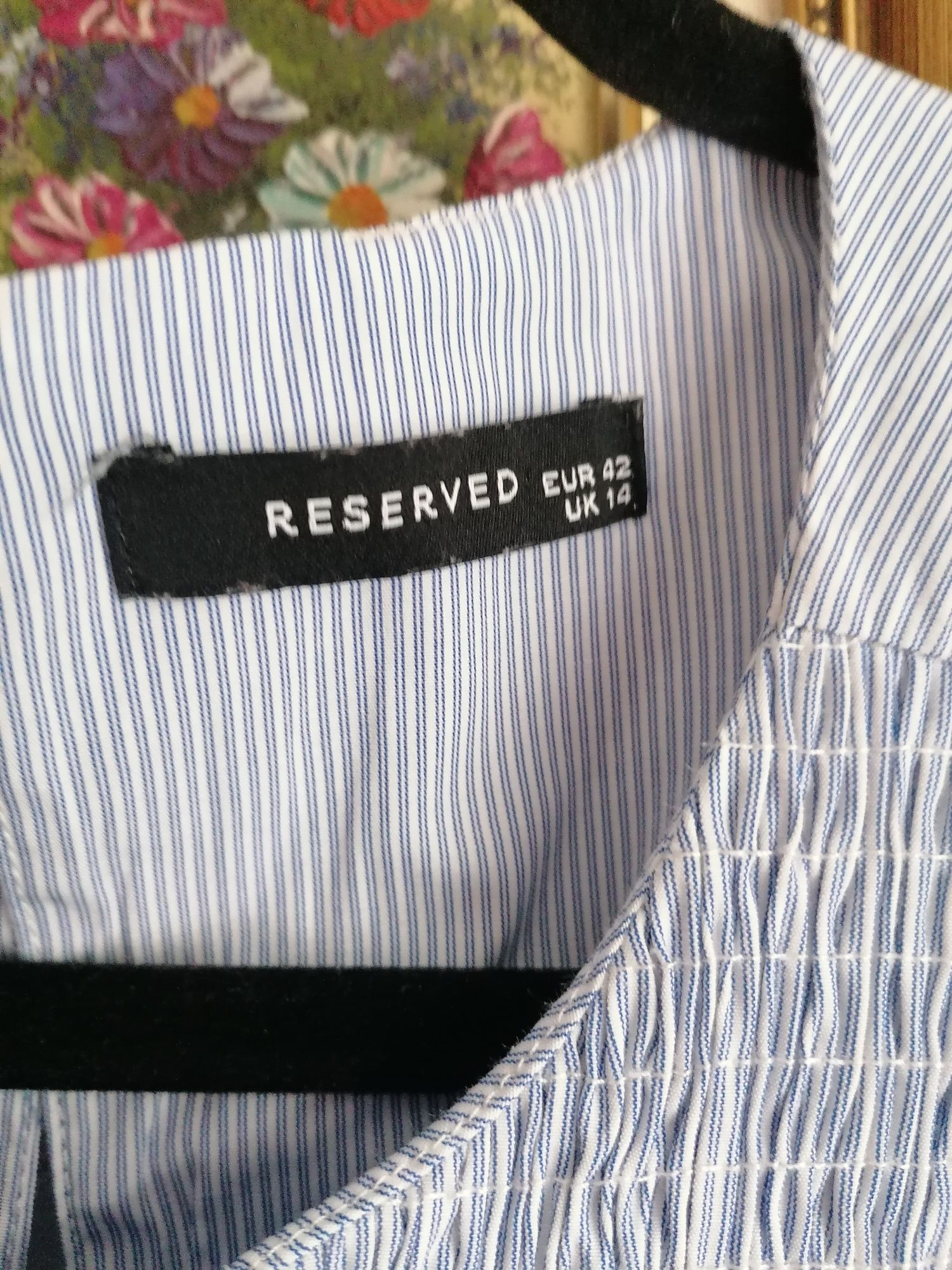 Sukienka niebieska Reserved r. 42