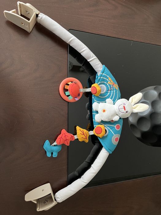 Cadeira de papa Chicco — confortável e ajustável