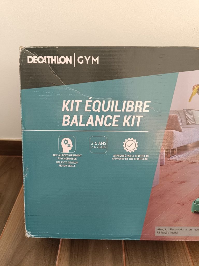 Percurso motricidade Decathlon, 2-6 anos