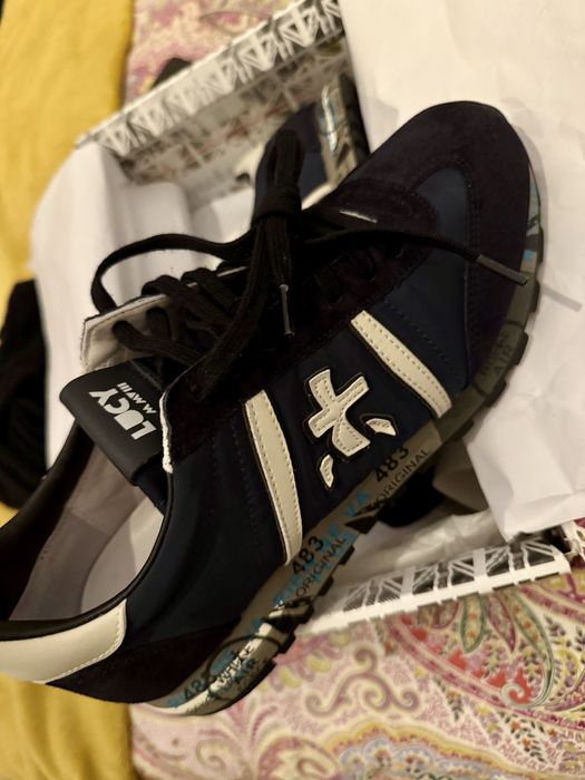 Tenis Premiata azuis