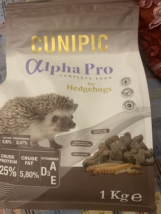 Alimento completo para ouriços - Cunipic