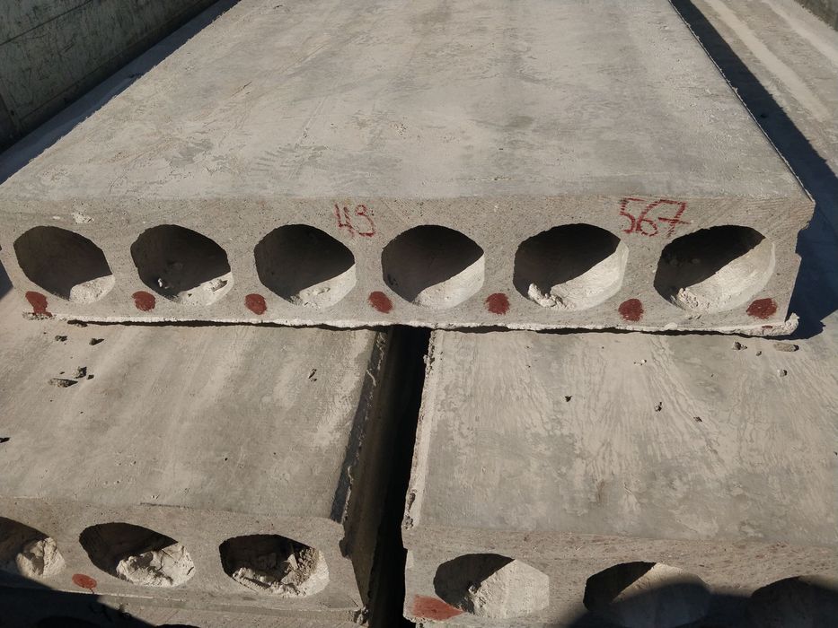 Плити перекриття Плиты перекрытия ПБ ПК Полегшені плити Панелі бетонні