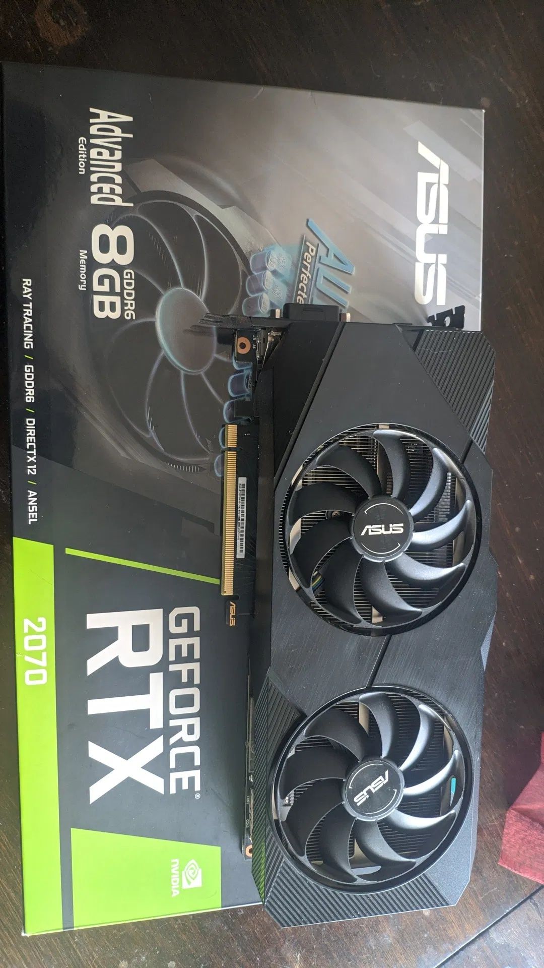 Asus RTX 2070 Dual Fan