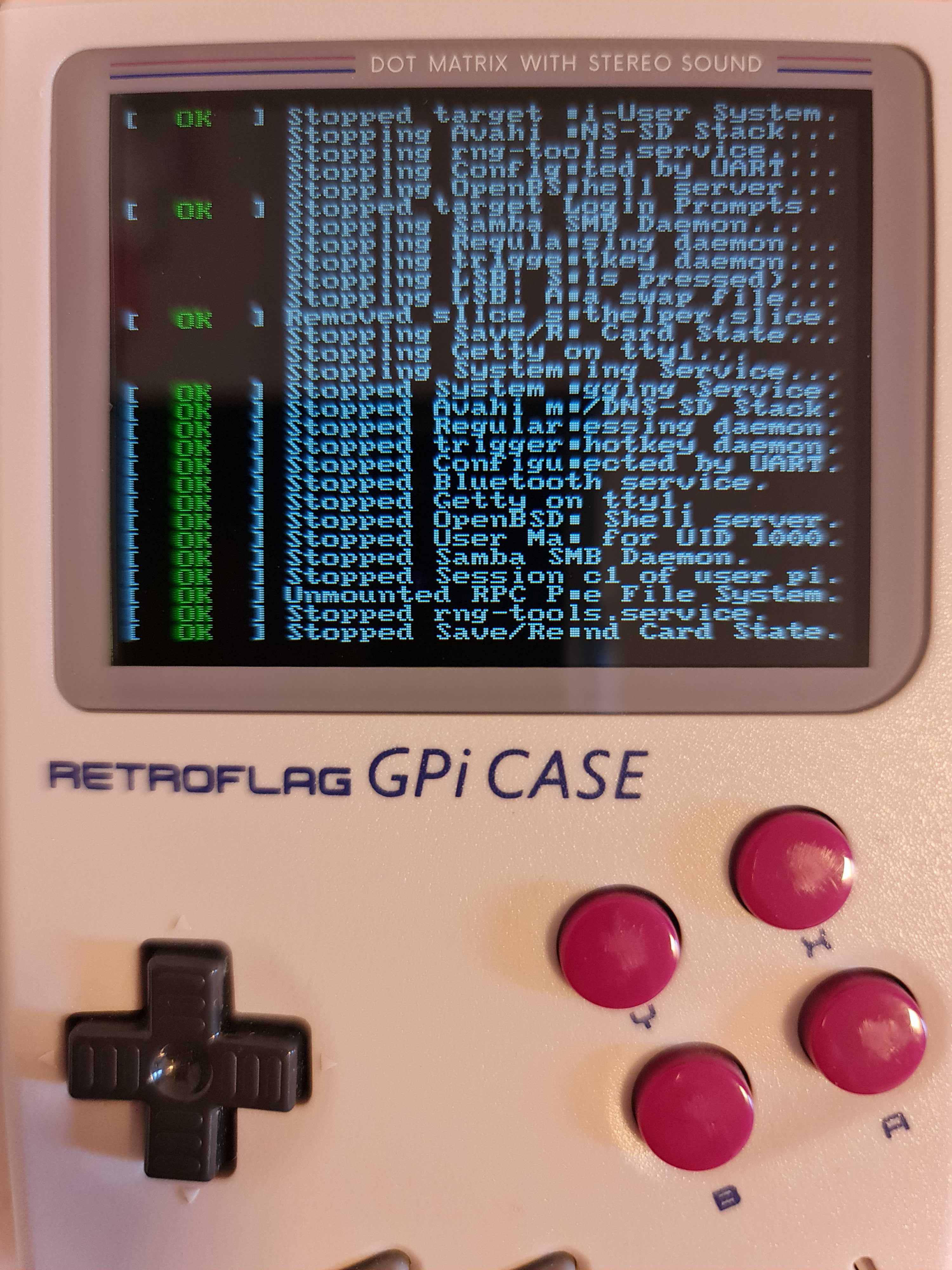 Retroflag GPi CASE, Raspberry Pi Zero - Skonfigurowany
