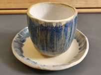 Kubeczek czarka kubek ceramiczny handmade rękodzieło tasting cup