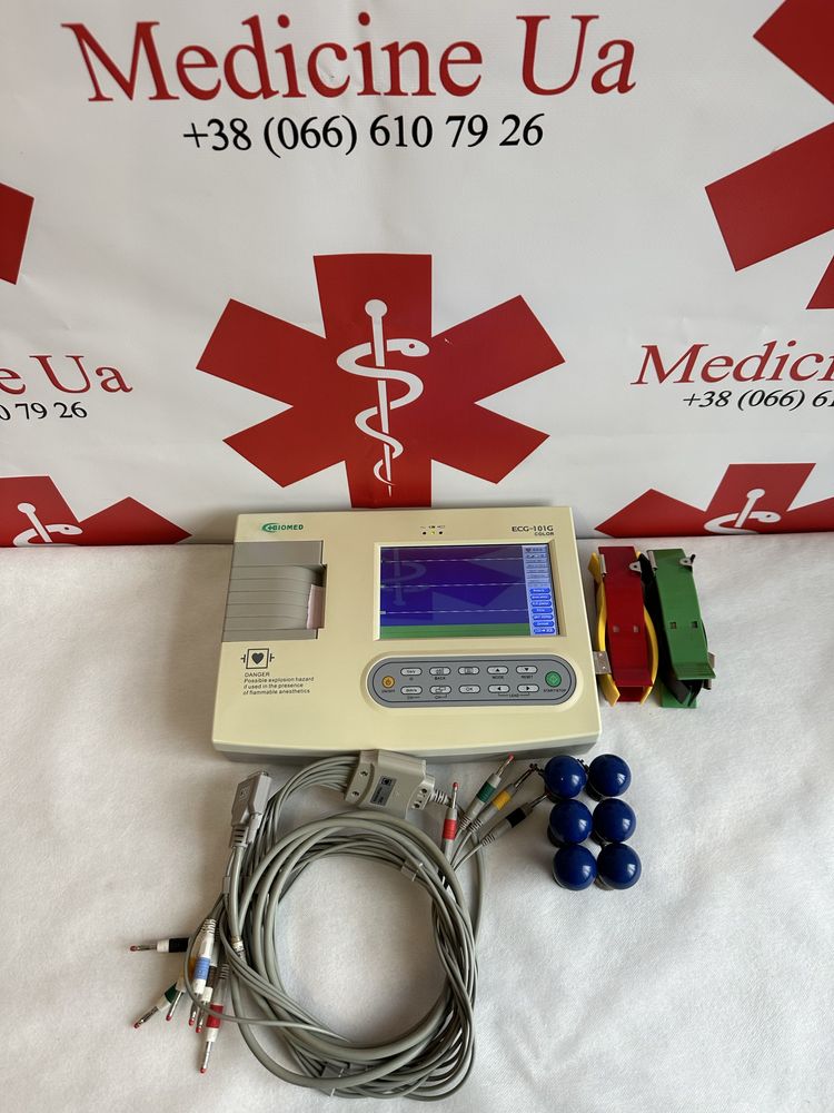 Клектрокардіограф BioMed ECG-101G 2015 року