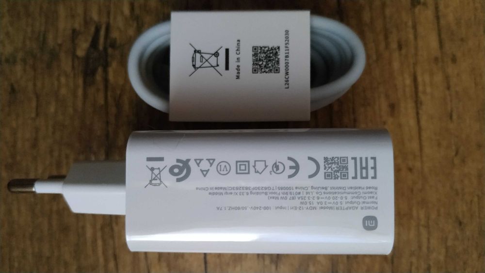 Зарядное устройство Xiaomi Turbo Charger 67W MDY-12-EH Original