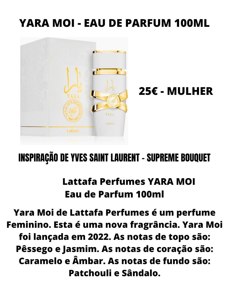 Yara Moi - Eau de Parfum 100ml - Mulher