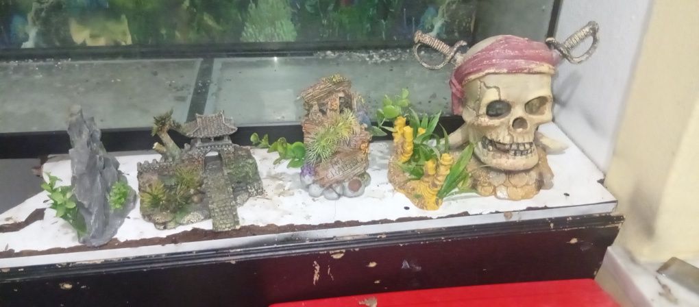 Aquário de 120L, em boas condições